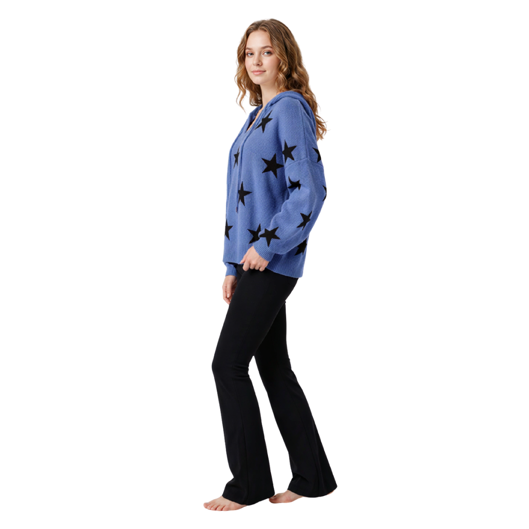Starry Knit Hoodie