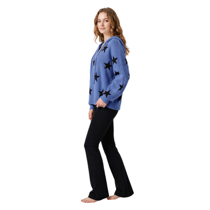 Starry Knit Hoodie