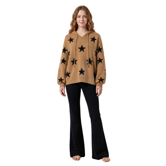 Starry Knit Hoodie