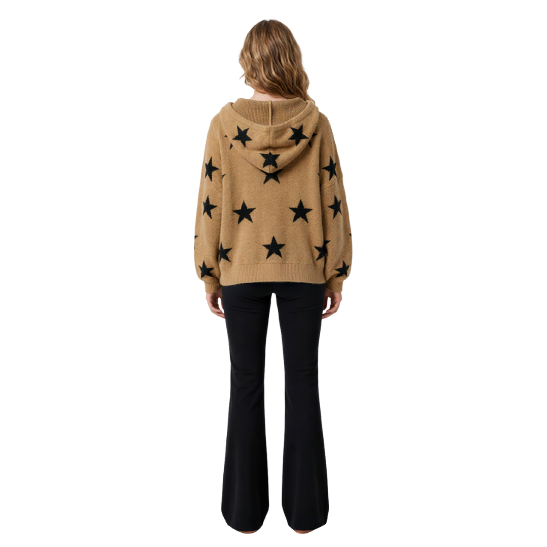 Starry Knit Hoodie