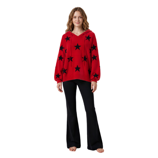 Starry Knit Hoodie