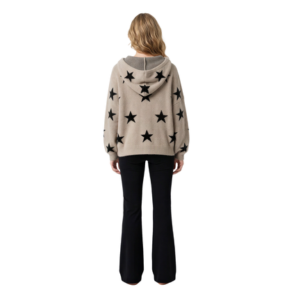 Starry Knit Hoodie