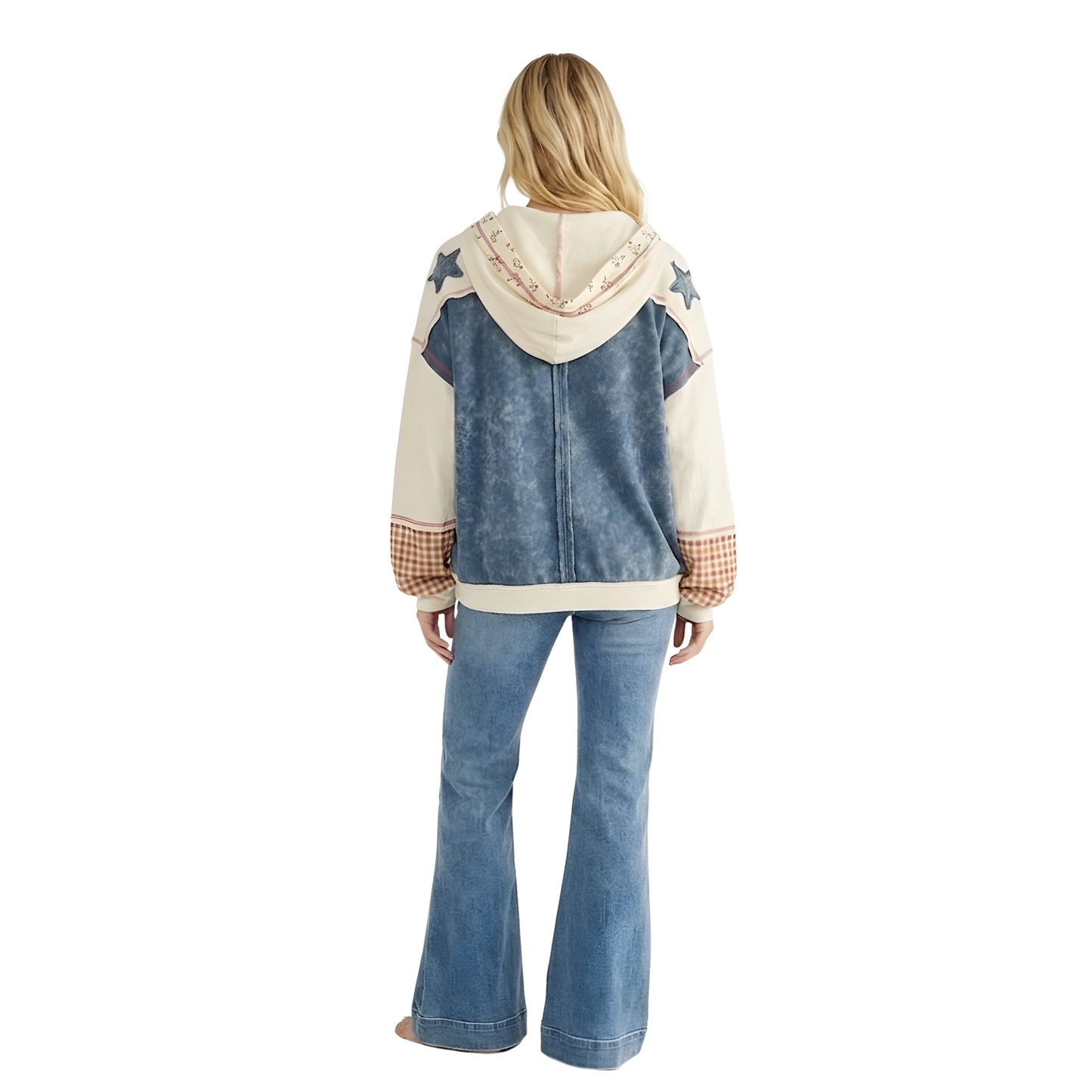 Stargazer Patch Zip Hoodie