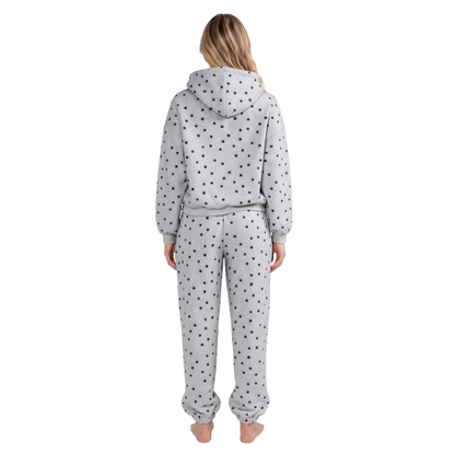 Star Lounge Zip Hoodie Set