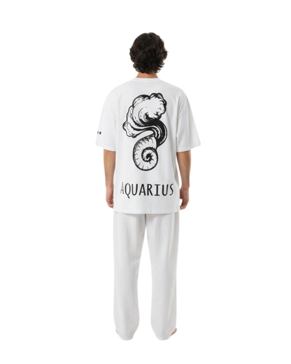 Zodiac Flow Aquarius Tee