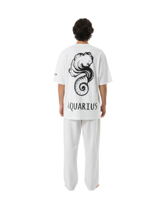 Zodiac Flow Aquarius Tee