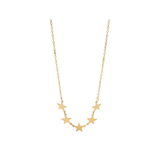 Minimalist Star Charm Chain Necklace