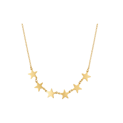Minimalist Star Charm Chain Necklace
