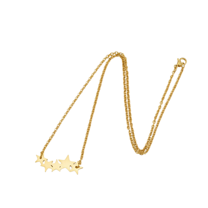 Celestial Multi-Star Bar Necklace