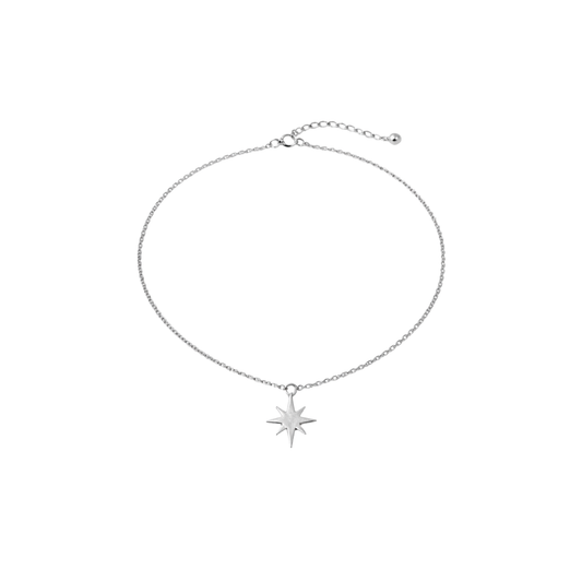 Starburst Eight-Point Pendant Necklace