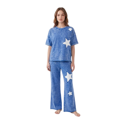 Vintage Star Patch Set