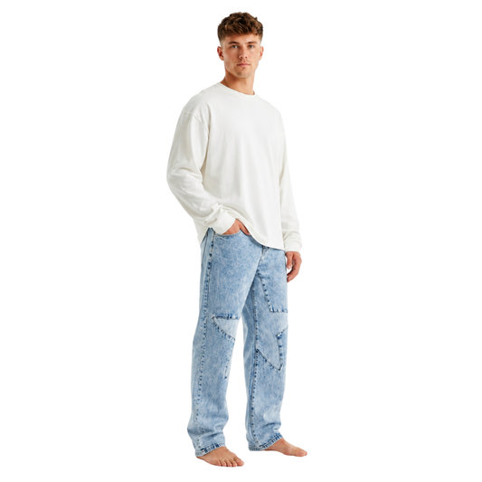 Star Cargo Baggy Jeans
