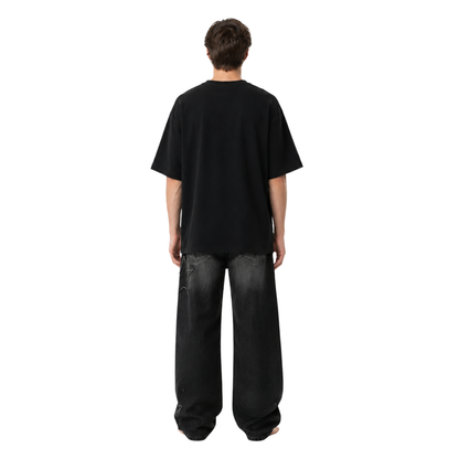 Star Patch Baggy Jeans