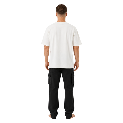 Star Applique Cargo Sweatpants