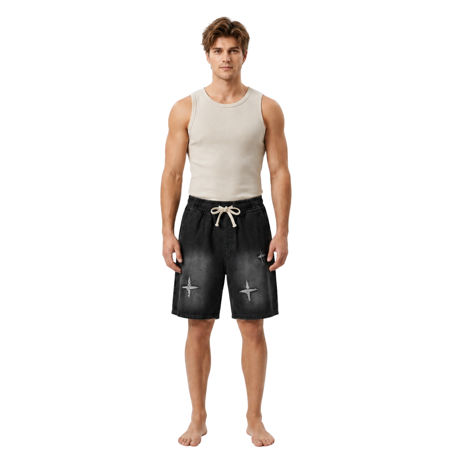Vintage Cross Wash Shorts