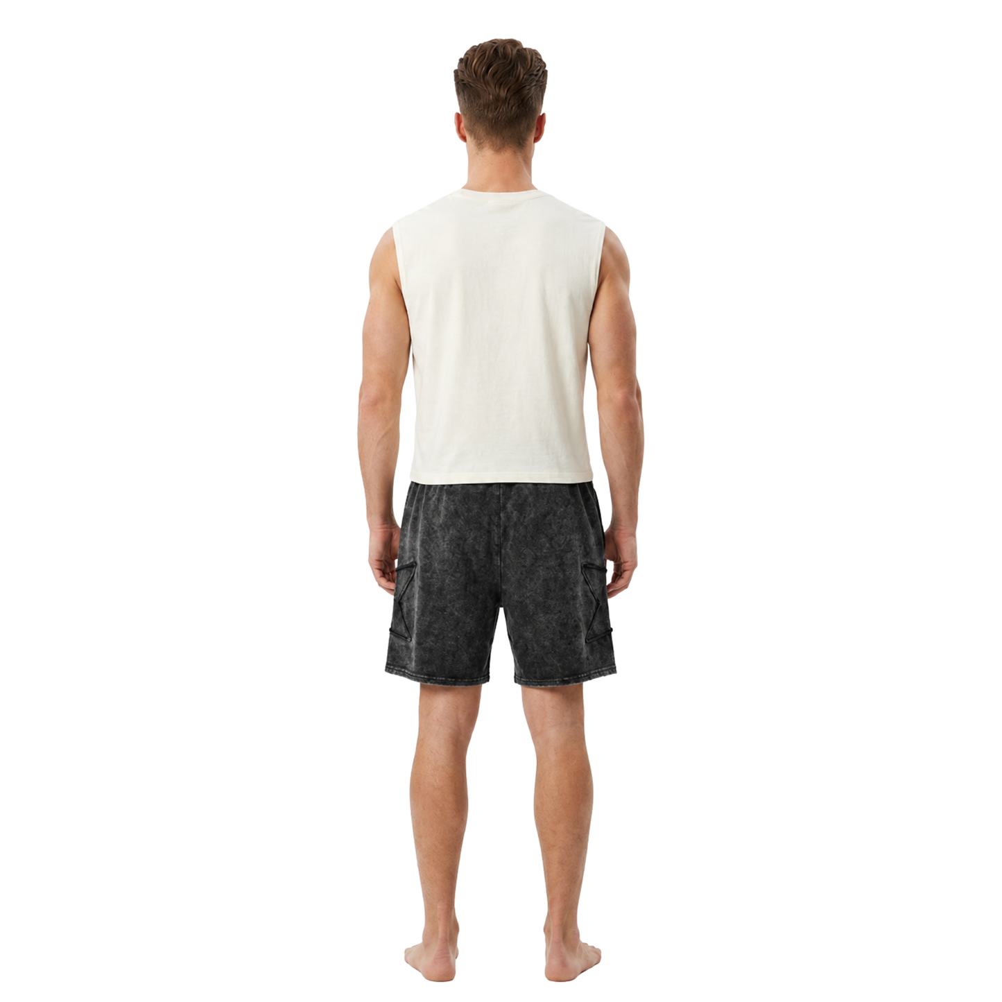 Vintage Track Cargo Shorts