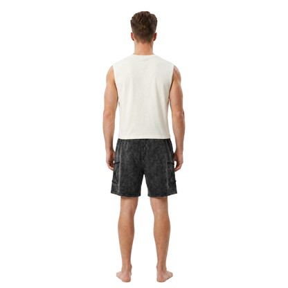 Vintage Track Cargo Shorts