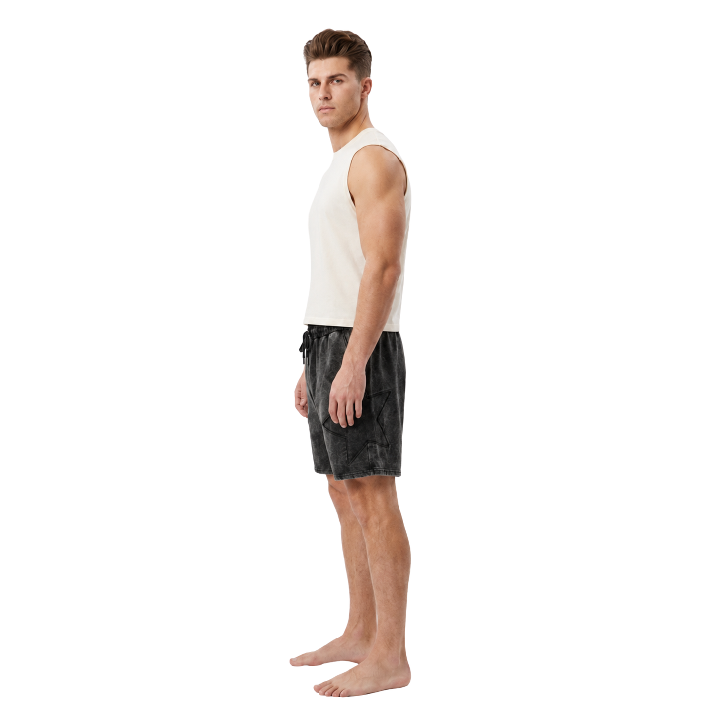 Vintage Track Cargo Shorts