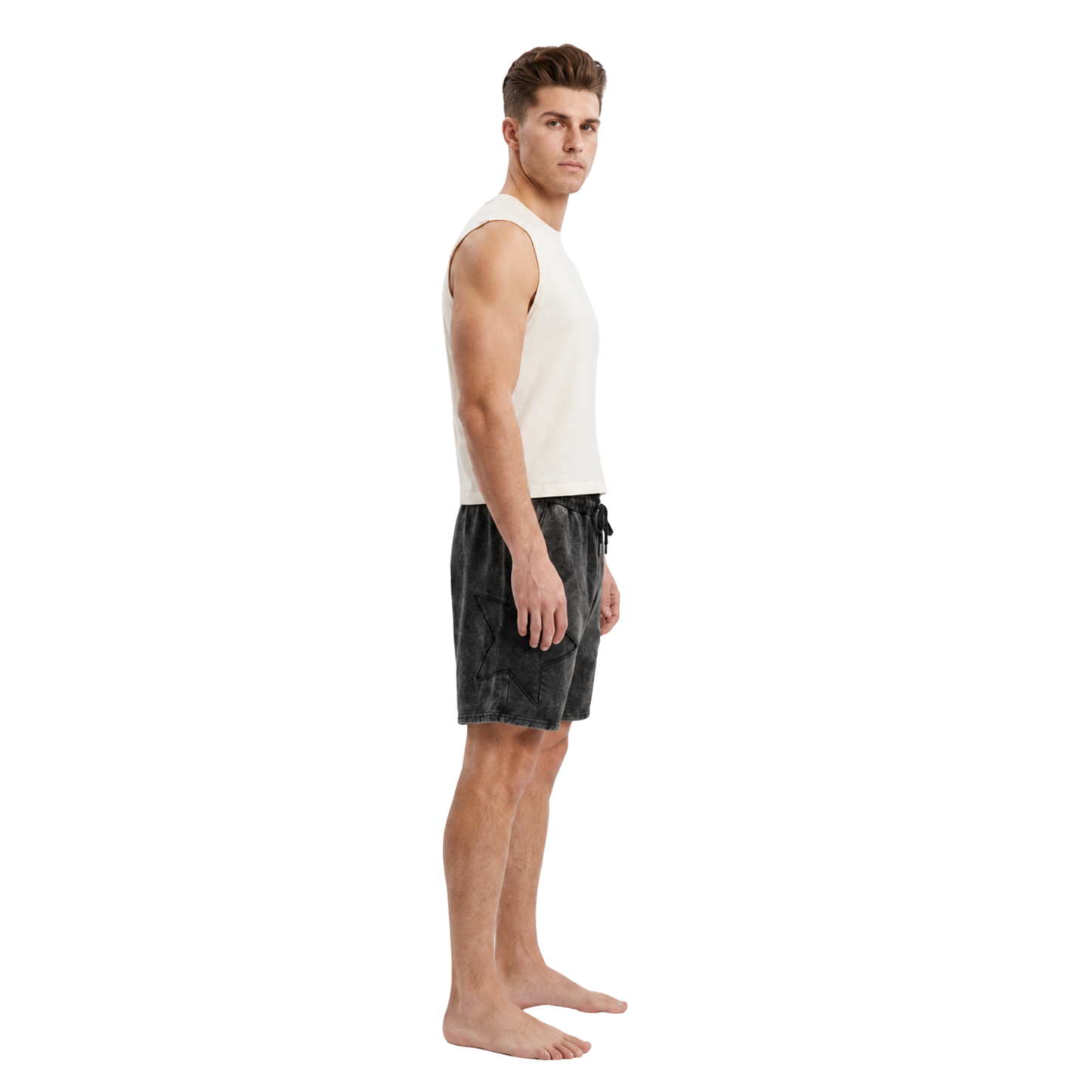 Vintage Track Cargo Shorts