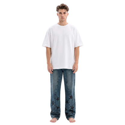Star Baggy Denim Jeans