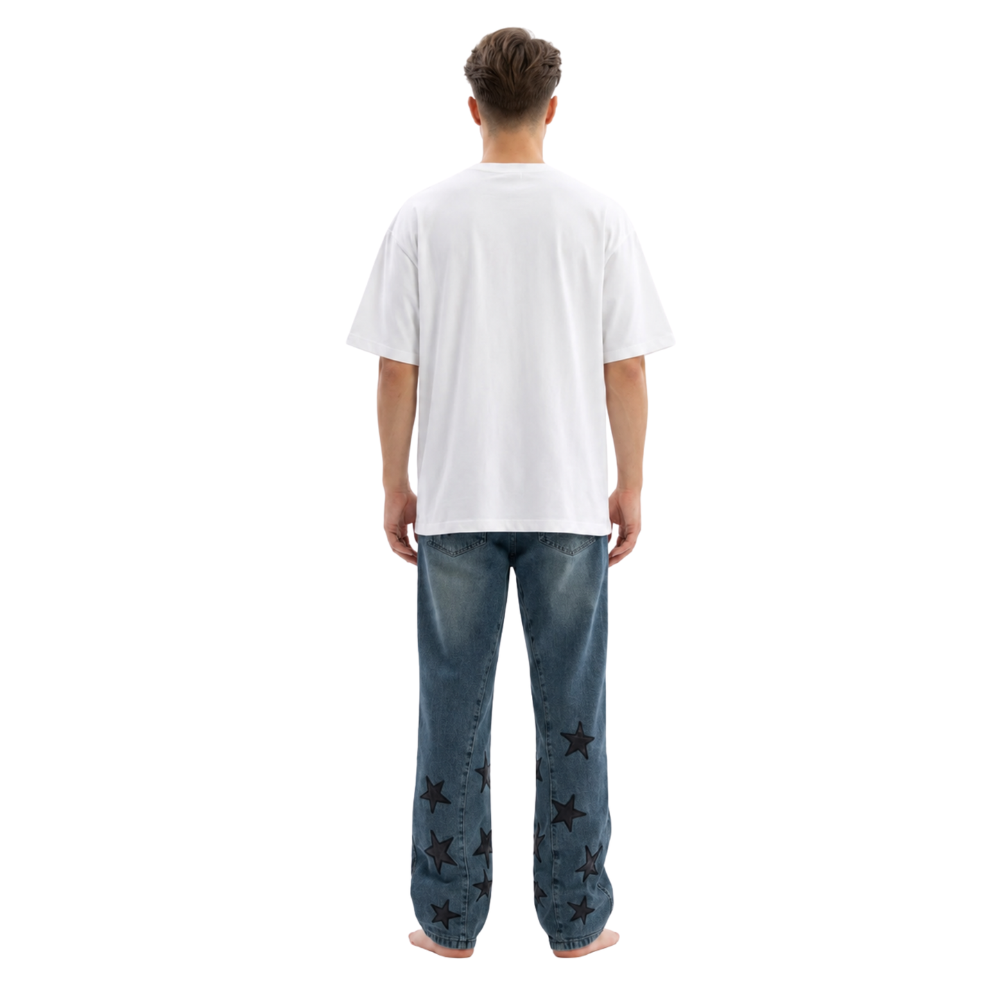 Star Baggy Denim Jeans