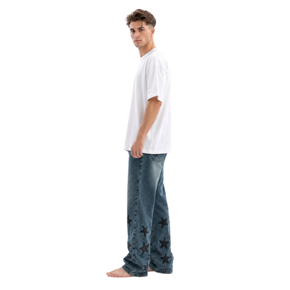 Star Baggy Denim Jeans