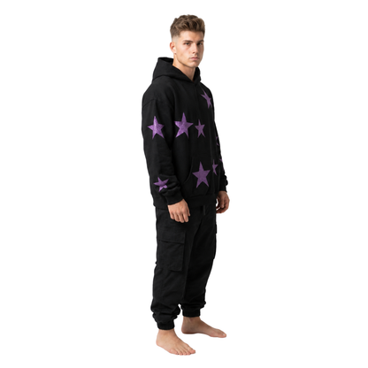 Purple Star Heavy Hoodie