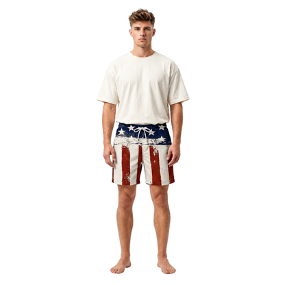 Vintage Flag Board Shorts