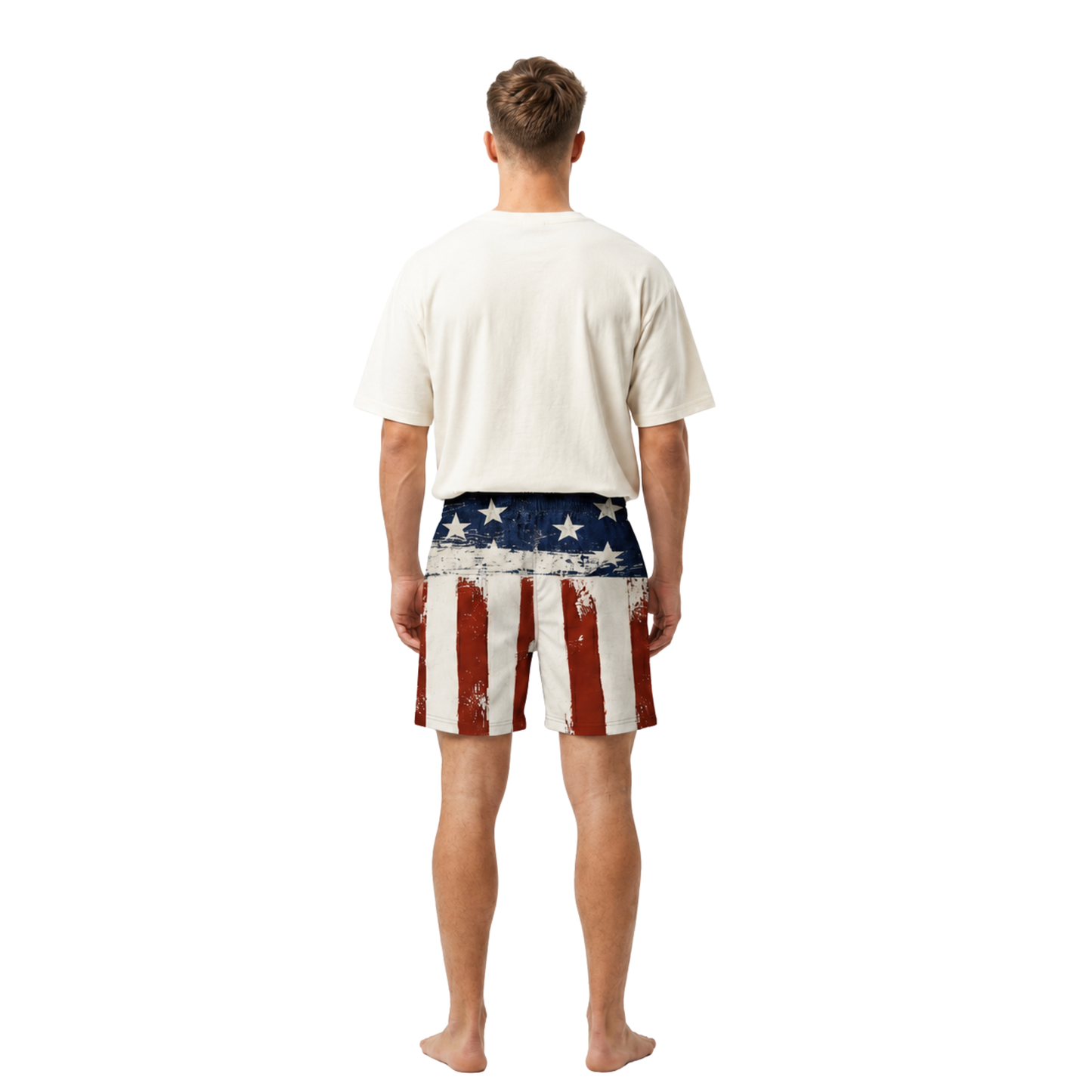 Vintage Flag Board Shorts
