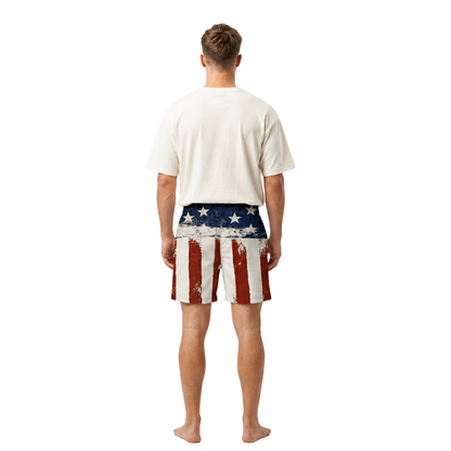 Vintage Flag Board Shorts