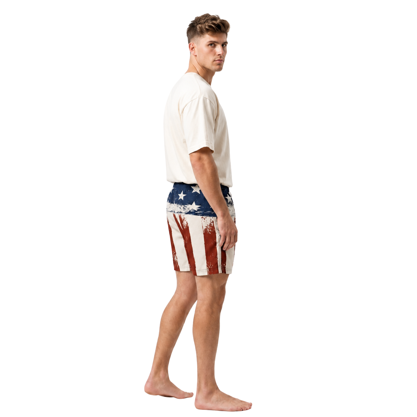 Vintage Flag Board Shorts