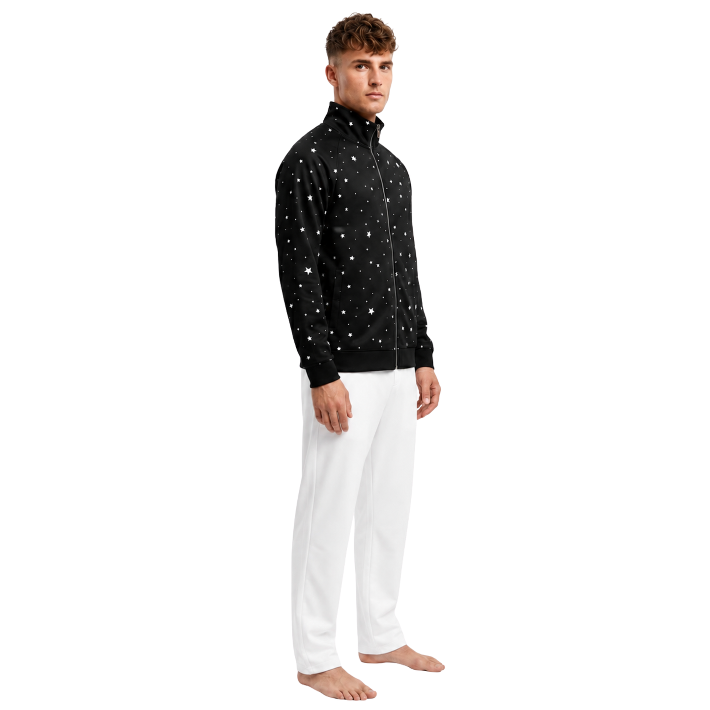 Starry Zip Track Jacket