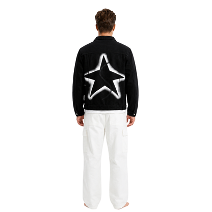 Star Spray Denim Jacket