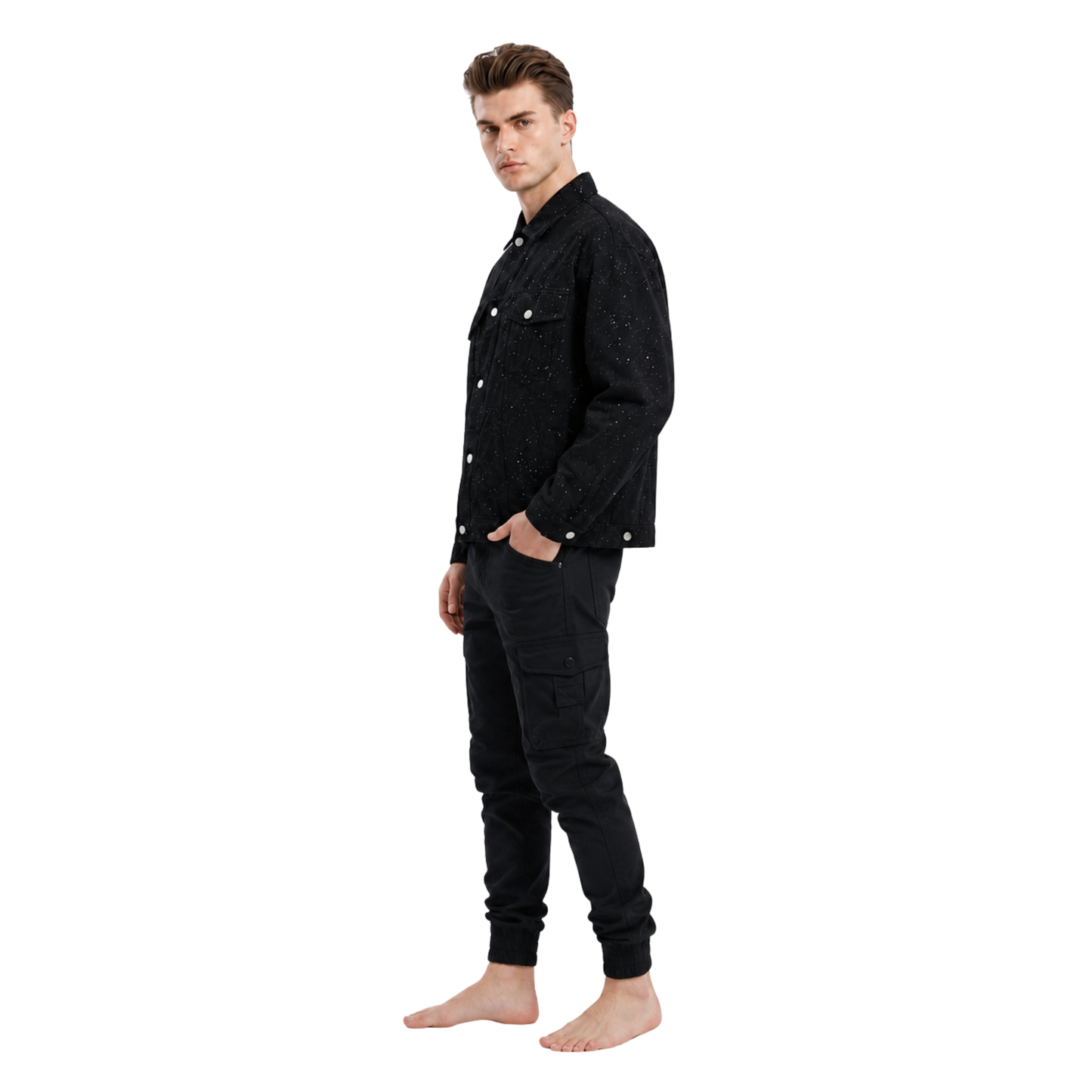 Starry Night Bomber Jacket