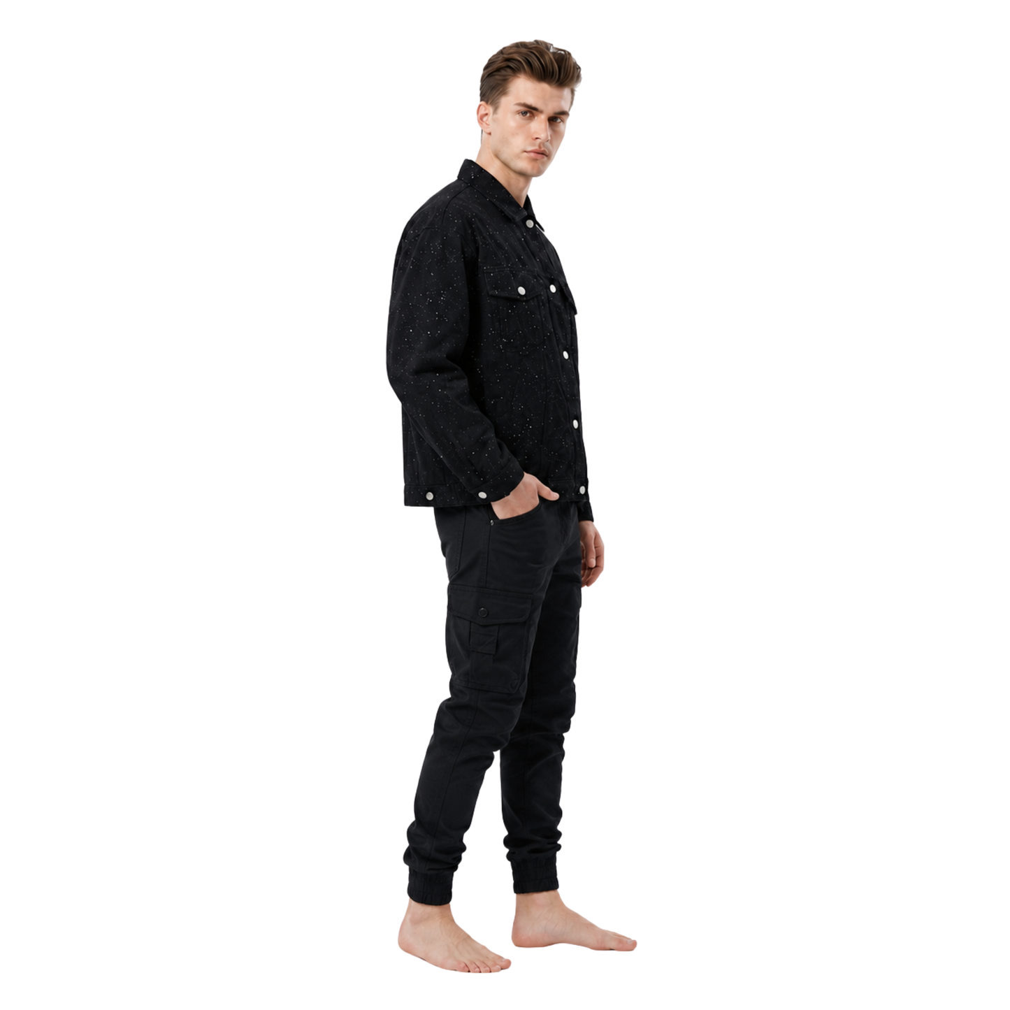 Starry Night Bomber Jacket