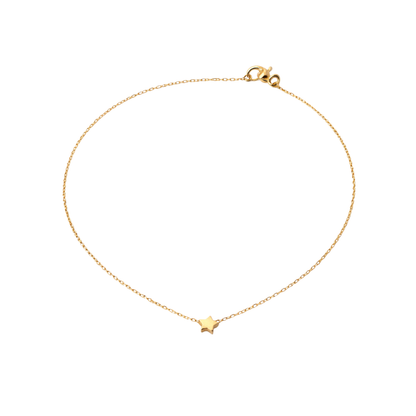 Minimal Star Link Choker Necklace