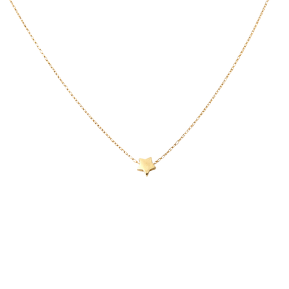 Minimal Star Link Choker Necklace