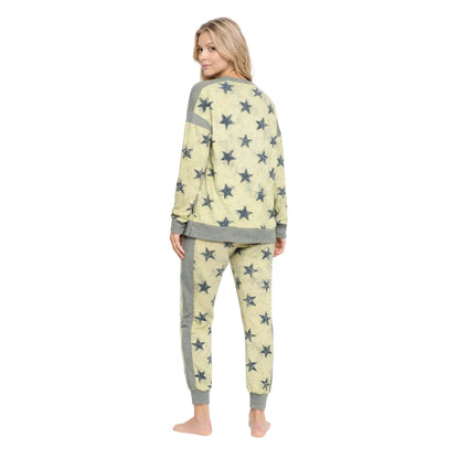 Star Print Lounge Bottom