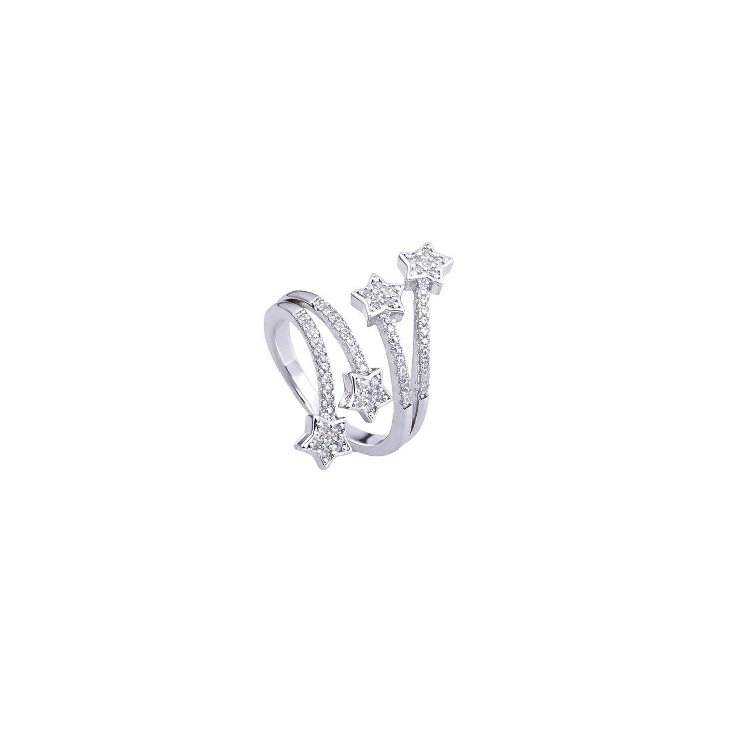 Celestial Strand Star Open Ring