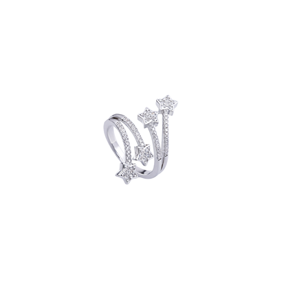 Celestial Strand Star Open Ring