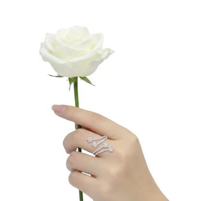 Celestial Strand Star Open Ring