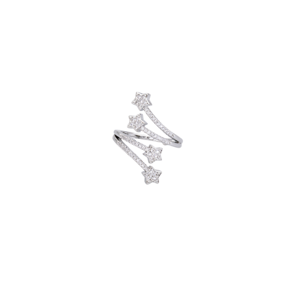 Celestial Strand Star Open Ring