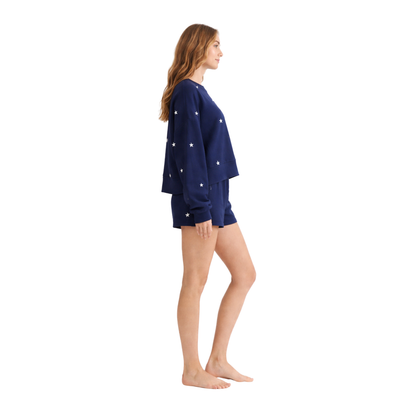Star Embroidery Sweatshirt