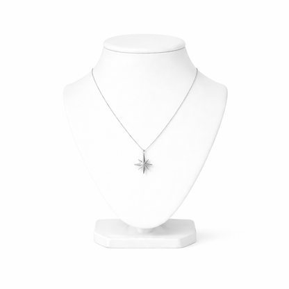 Starburst Eight-Point Pendant Necklace