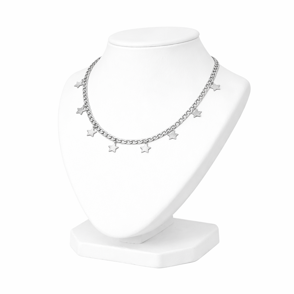 Star Tassel Cuban Chain Necklace