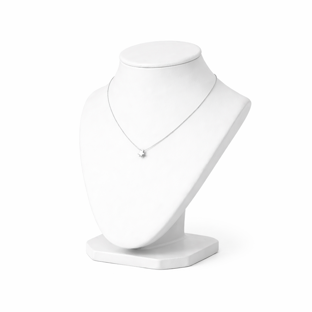 Minimal Star Link Choker Necklace