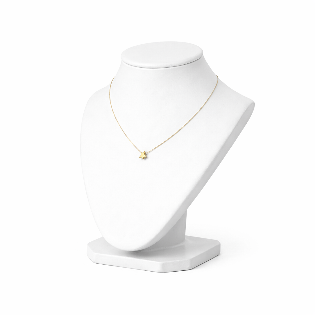 Minimal Star Link Choker Necklace