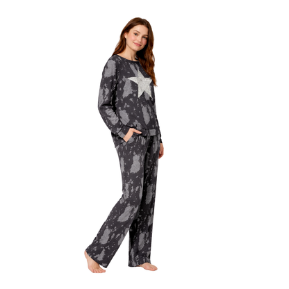 Star Glitter Tie-Dye Lounge Set