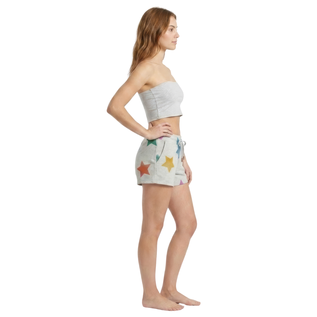 Rainbow Star Lounge Shorts