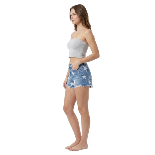 Starline Distressed Denim Shorts